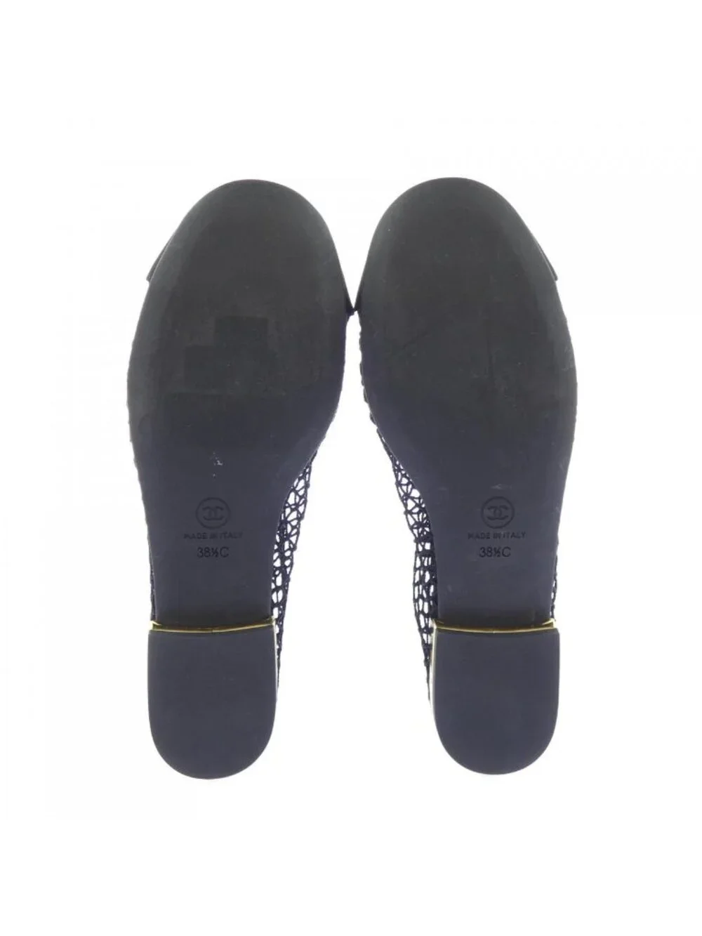 Chanel Flat Sneakers Black